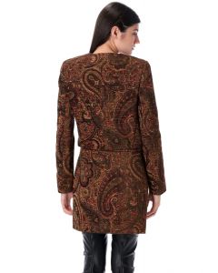 CROPPED JACKET PASLEY TAPESTRY