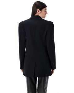 Wool gabardine jacket